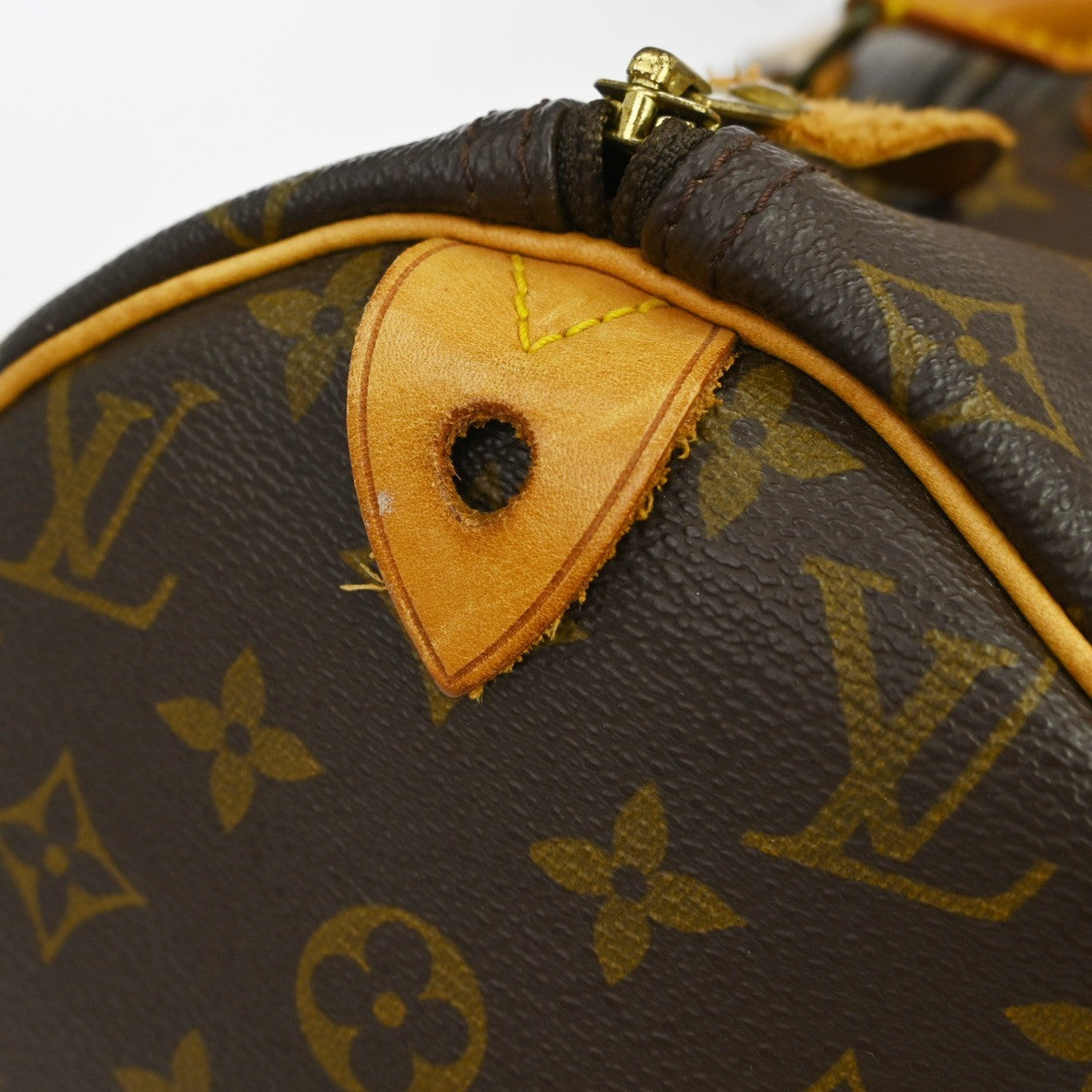 Louis Vuitton Speedy 40 Vintage Handbag in Brown Monogram Canvas