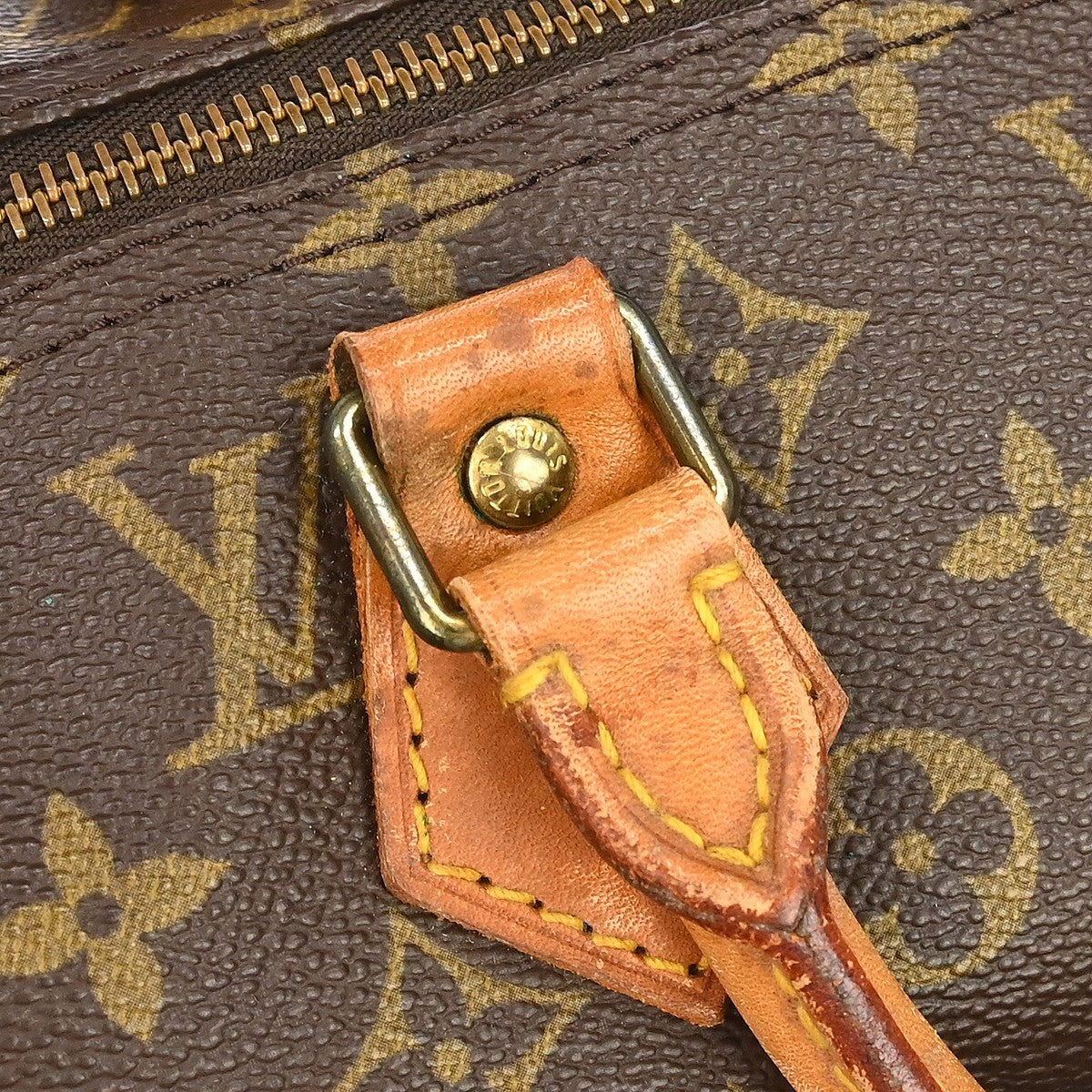 Louis Vuitton Speedy 40 Vintage Handbag in Brown Monogram Canvas