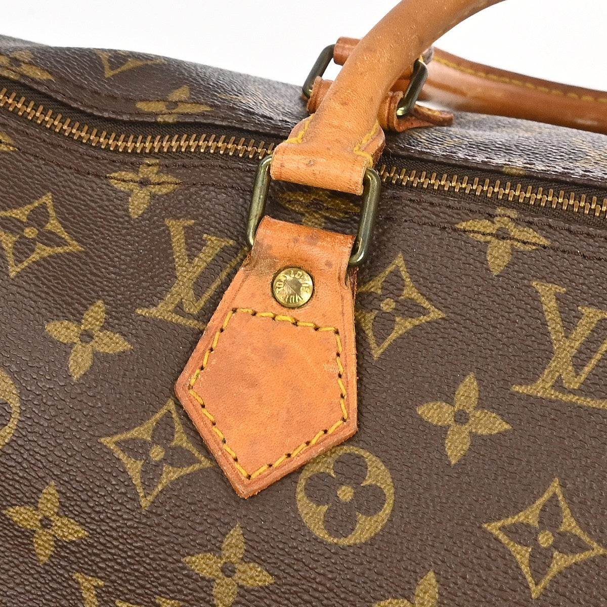 Louis Vuitton Speedy 40 Vintage Handbag in Brown Monogram Canvas
