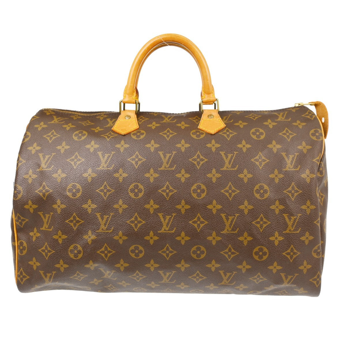 Louis Vuitton Speedy 40 Vintage Travel Bag in Brown Monogram Canvas