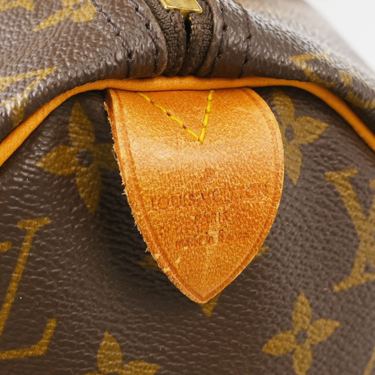 Louis Vuitton Speedy 40 Vintage Travel Bag in Brown Monogram Canvas