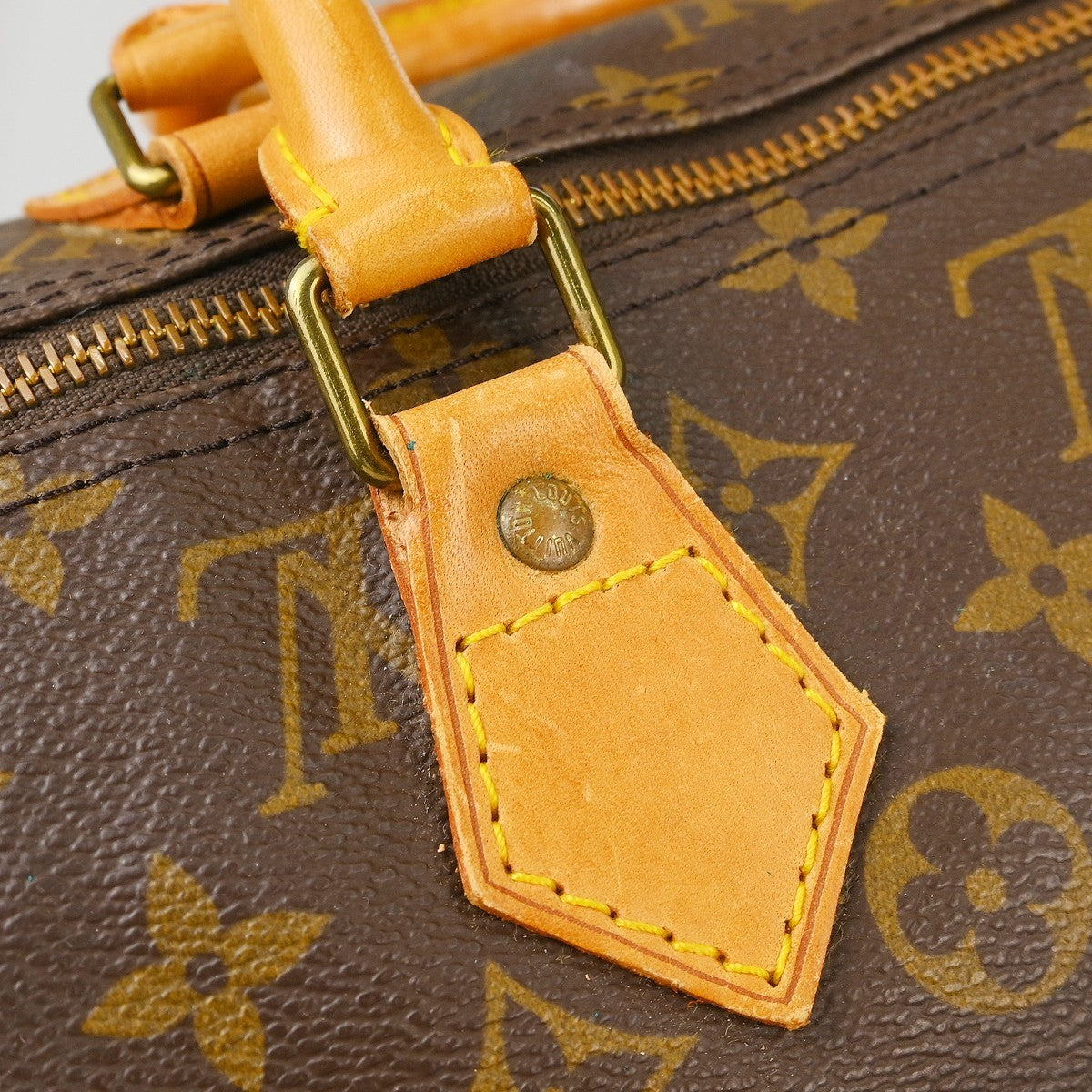 Louis Vuitton Speedy 40 Vintage Travel Bag in Brown Monogram Canvas
