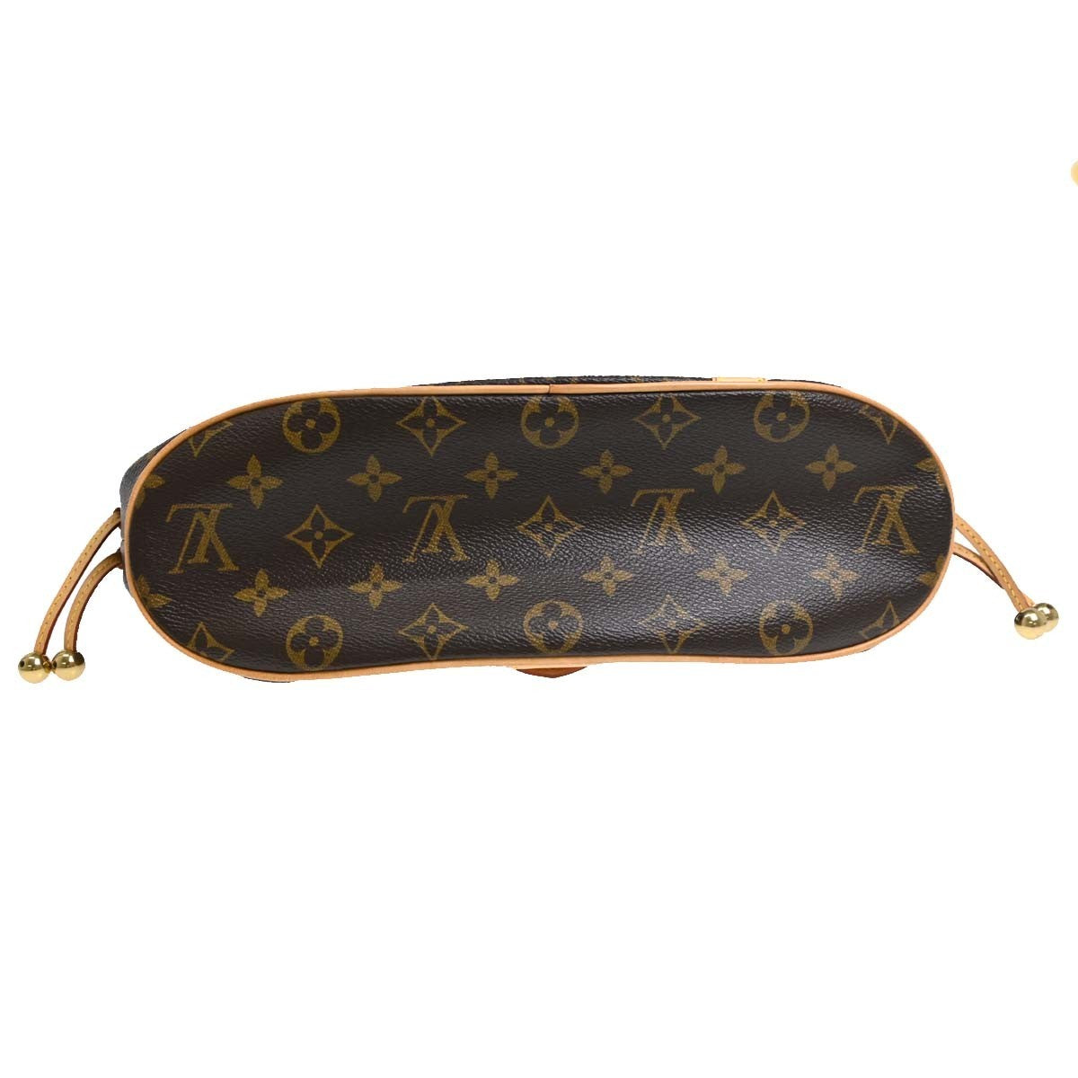 Louis Vuitton Theda PM Vintage Handbag in Brown Monogram Canvas