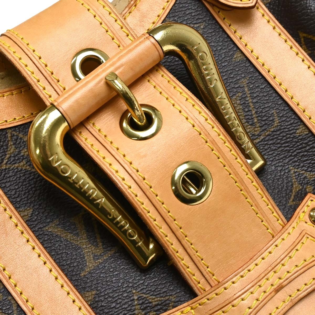Louis Vuitton Theda PM Vintage Handbag in Brown Monogram Canvas