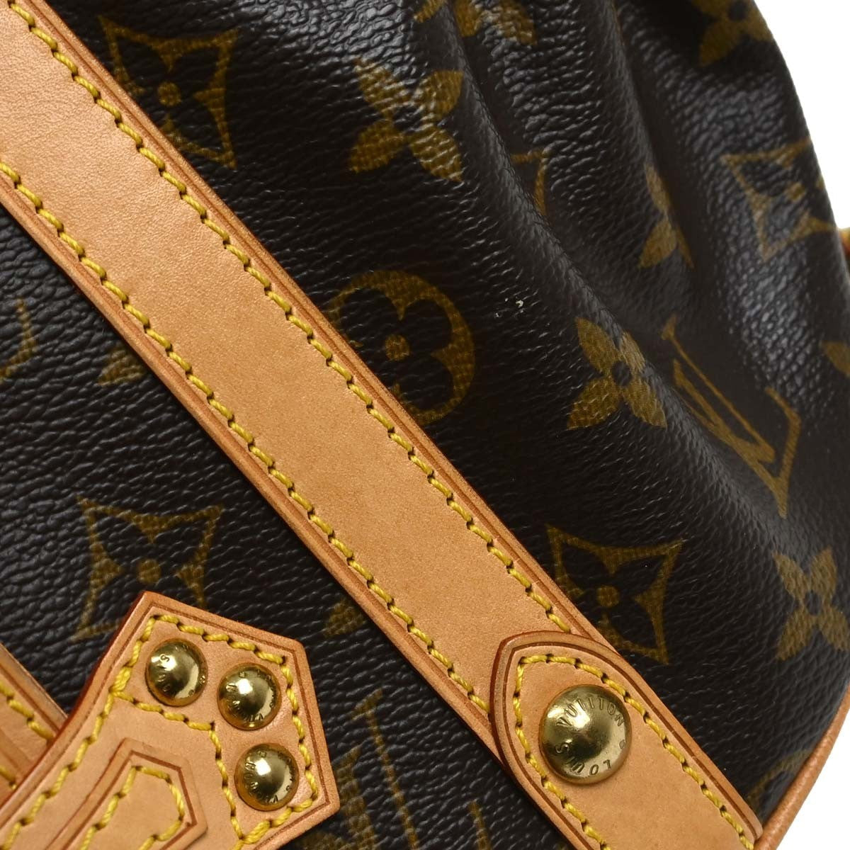 Louis Vuitton Theda PM Vintage Handbag in Brown Monogram Canvas