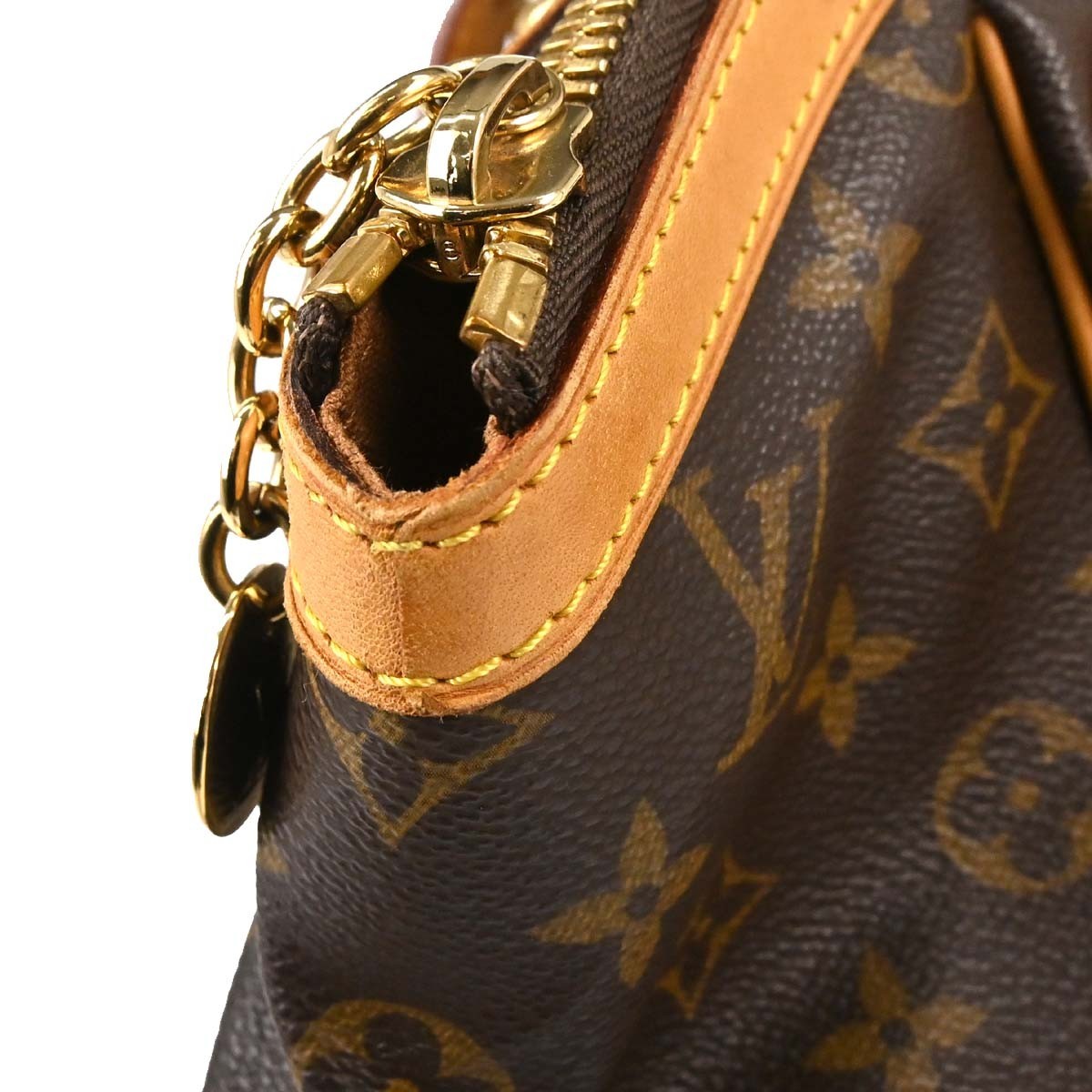 Louis Vuitton Tivoli GM Vintage Handbag in Brown Monogram Canvas