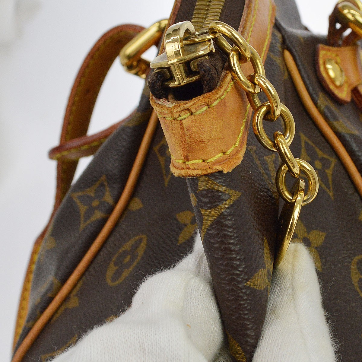 Louis Vuitton Tivoli GM Vintage Handbag in Brown Monogram Canvas