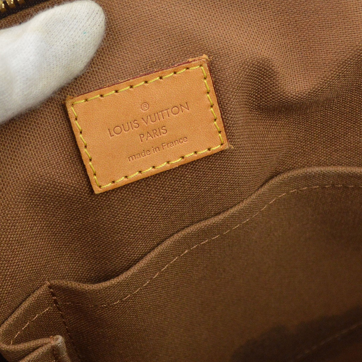Louis Vuitton Tivoli GM Vintage Handbag in Brown Monogram Canvas