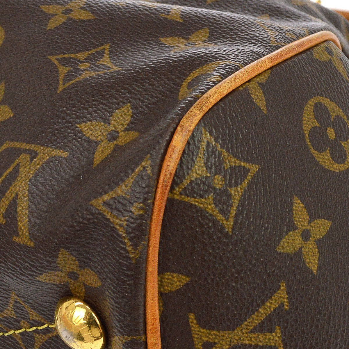 Louis Vuitton Tivoli GM Vintage Handbag in Brown Monogram Canvas