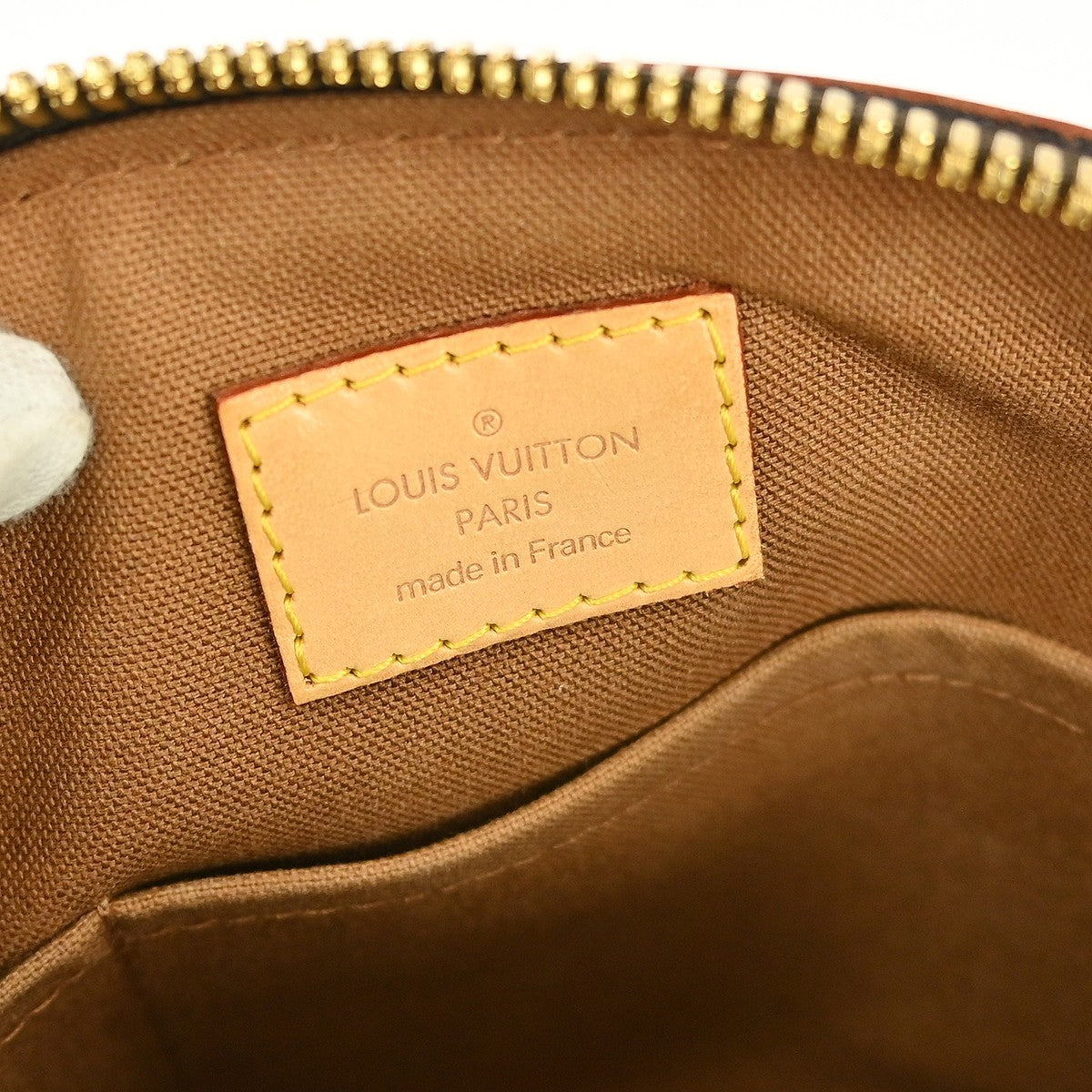 Louis Vuitton Tivoli PM Vintage Handbag in Brown Monogram Canvas