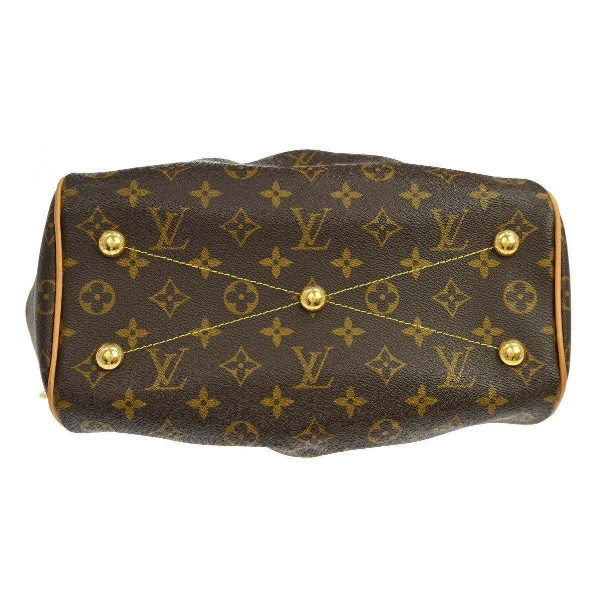 Louis Vuitton Tivoli PM Vintage Handbag in Brown Monogram Canvas