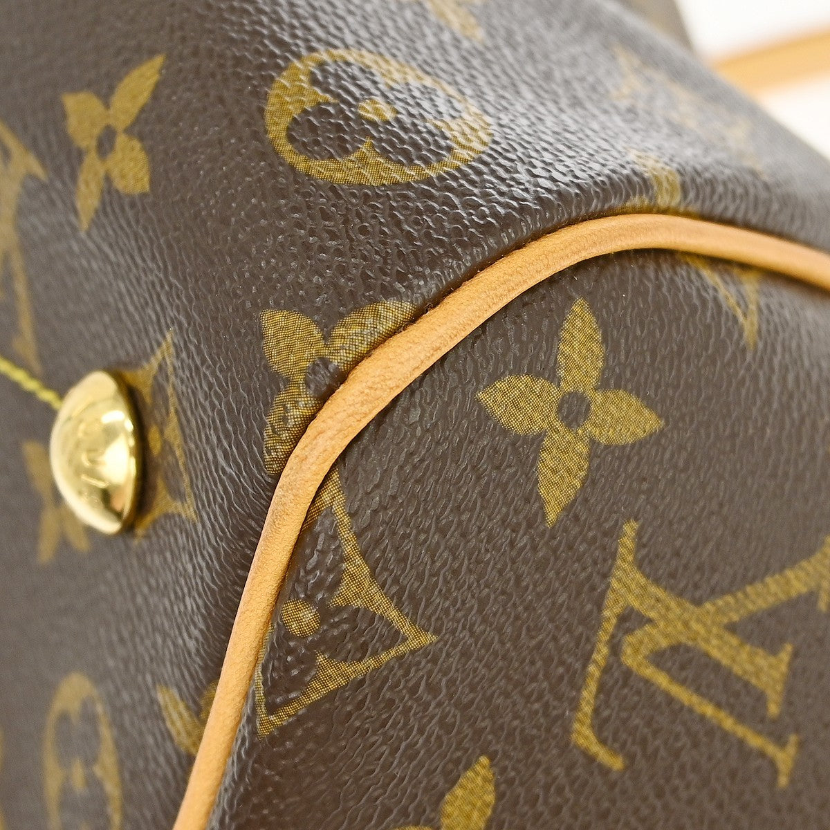 Louis Vuitton Tivoli PM Vintage Handbag in Brown Monogram Canvas