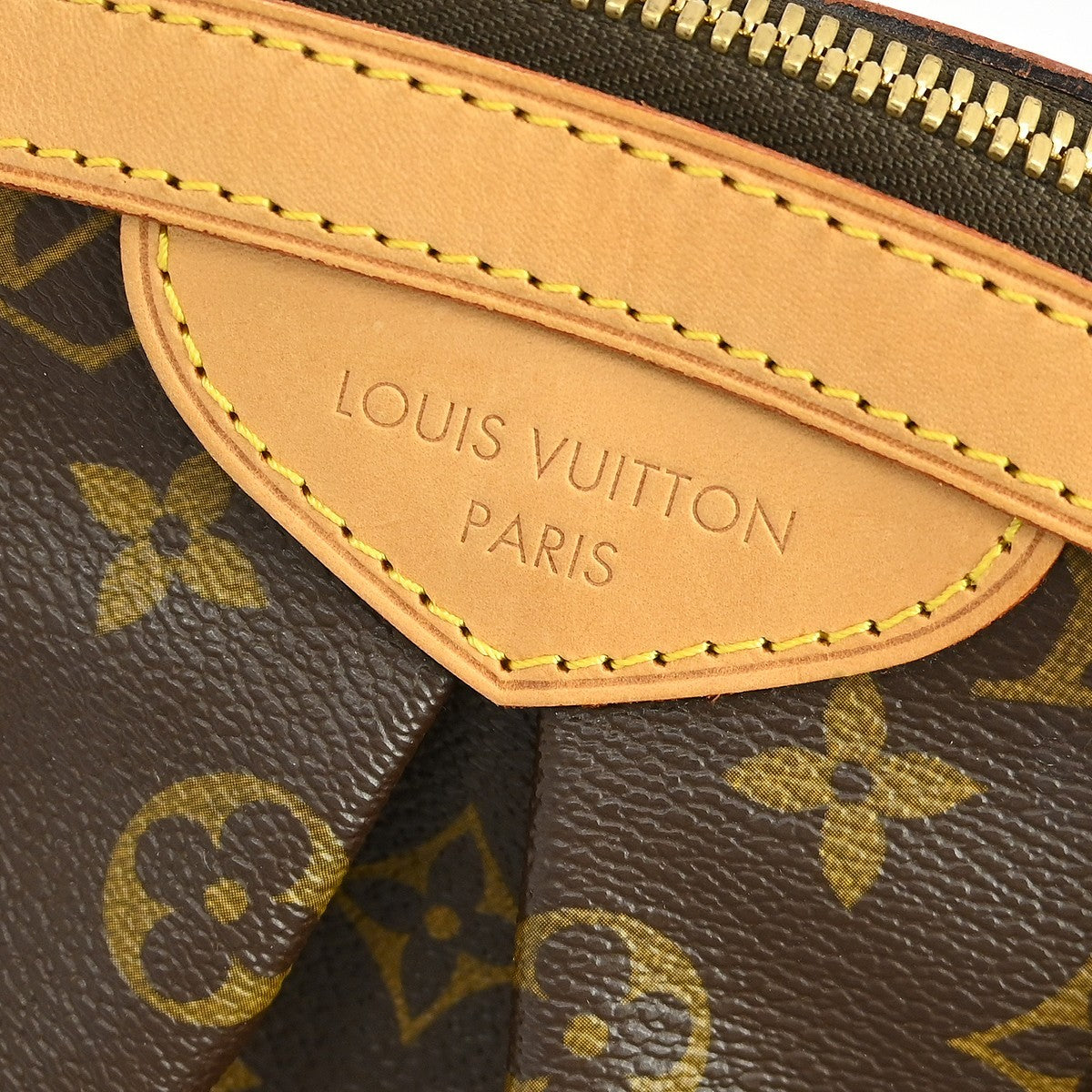 Louis Vuitton Tivoli PM Vintage Handbag in Brown Monogram Canvas