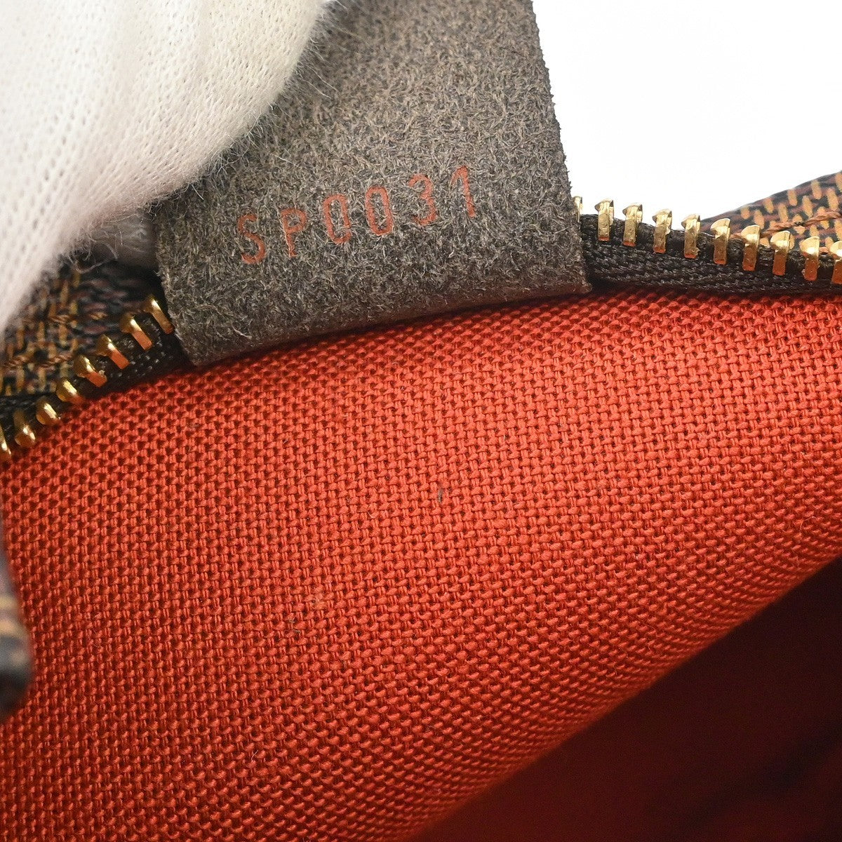 Louis Vuitton Trousse Make-up Vintage Pochette in Brown Damier Ebène Canvas
