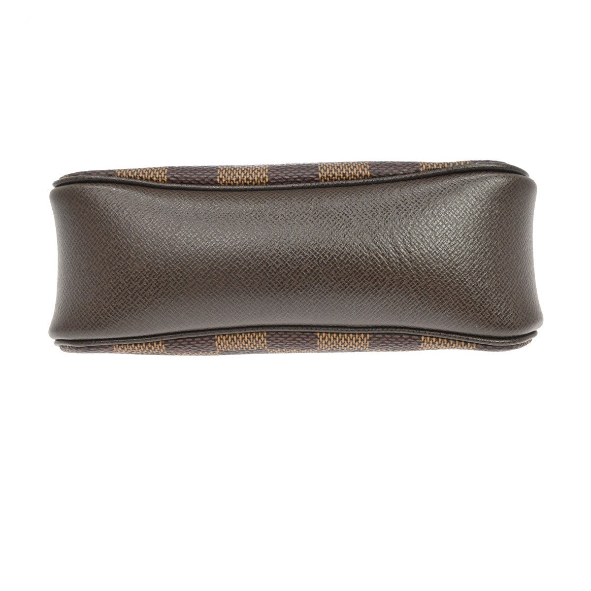 Louis Vuitton Trousse Make-up Vintage Pochette in Brown Damier Ebène Canvas