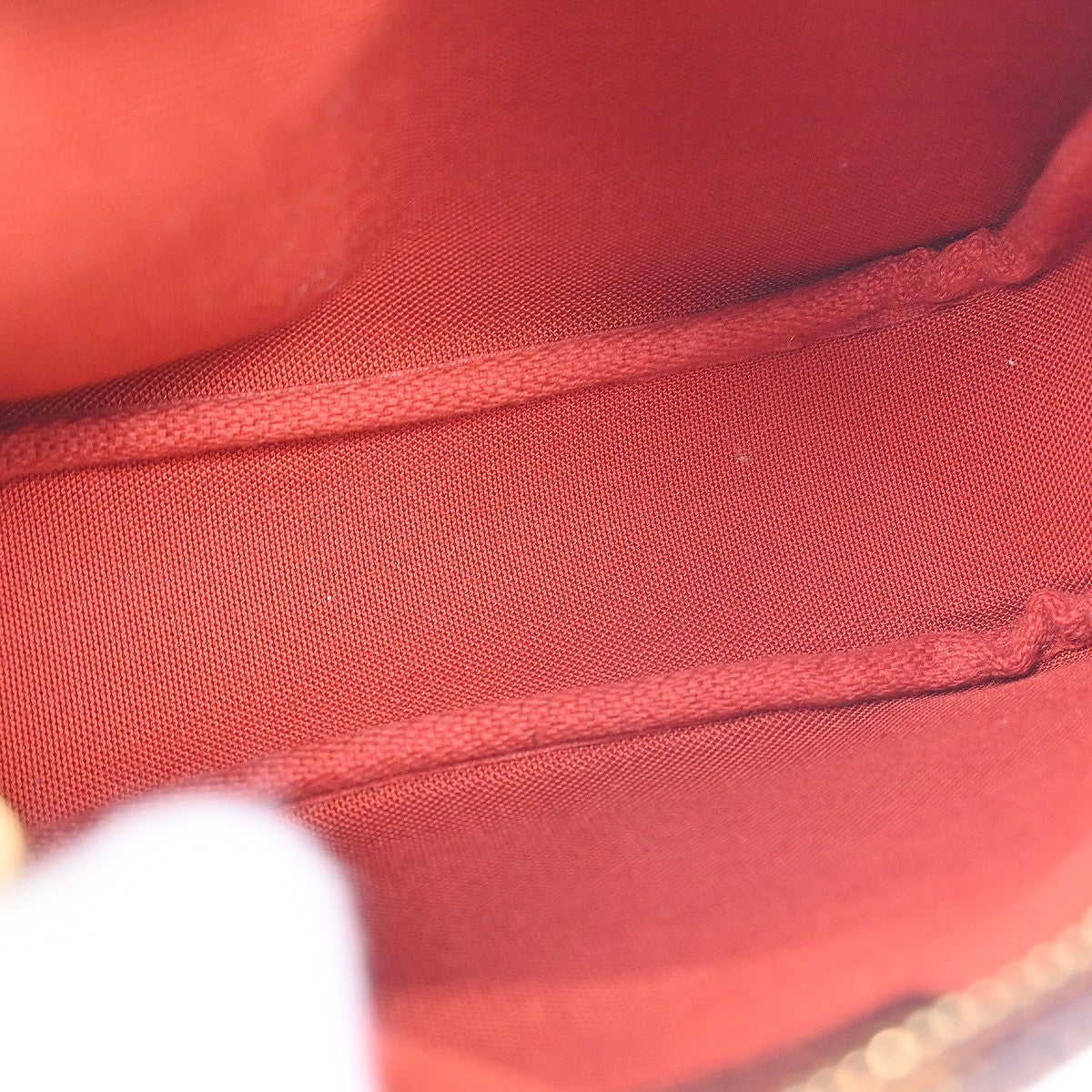 Louis Vuitton Trousse Make-up Vintage Pochette in Brown Damier Ebène Canvas