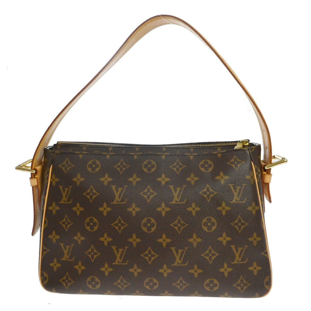 Louis Vuitton Viva Cité GM Vintage Shoulder Bag in Brown Monogram Canvas