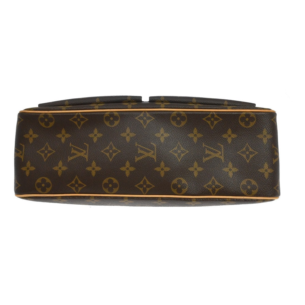 Louis Vuitton Viva Cité GM Vintage Shoulder Bag in Brown Monogram Canvas