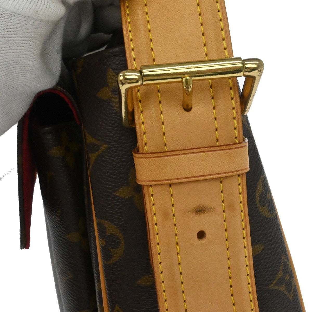 Louis Vuitton Viva Cité GM Vintage Shoulder Bag in Brown Monogram Canvas