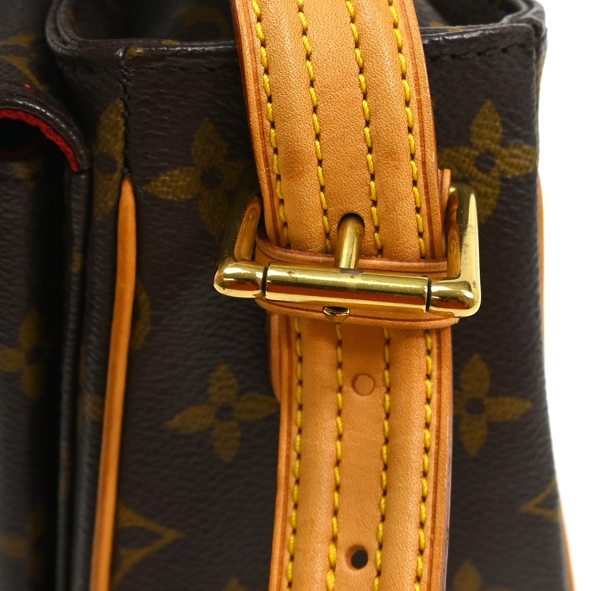Louis Vuitton Viva Cité MM Vintage Shoulder Bag in Brown Monogram Canvas