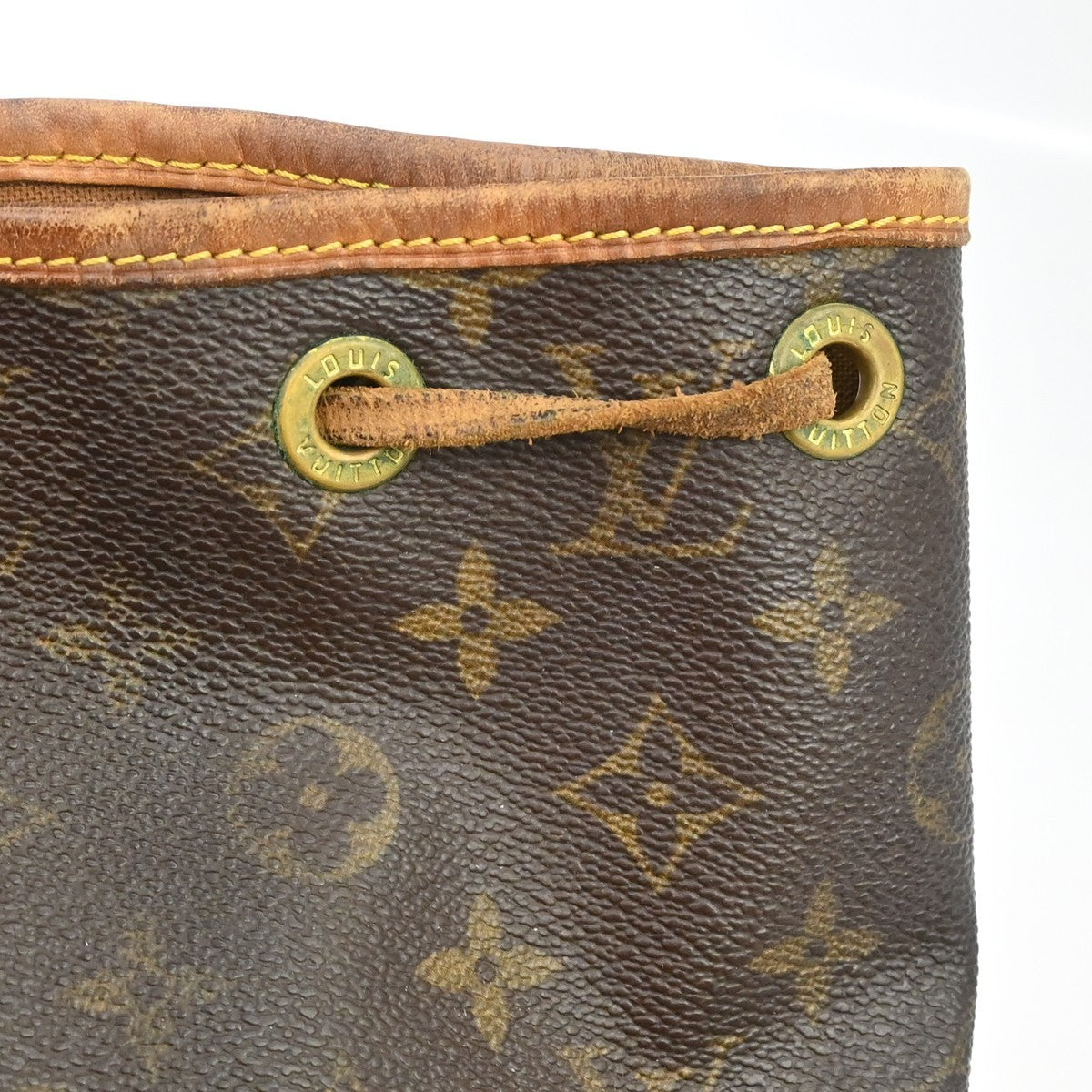 Louis Vuitton Zaino Montsouris MM Vintage Backpack in Brown Monogram Canvas