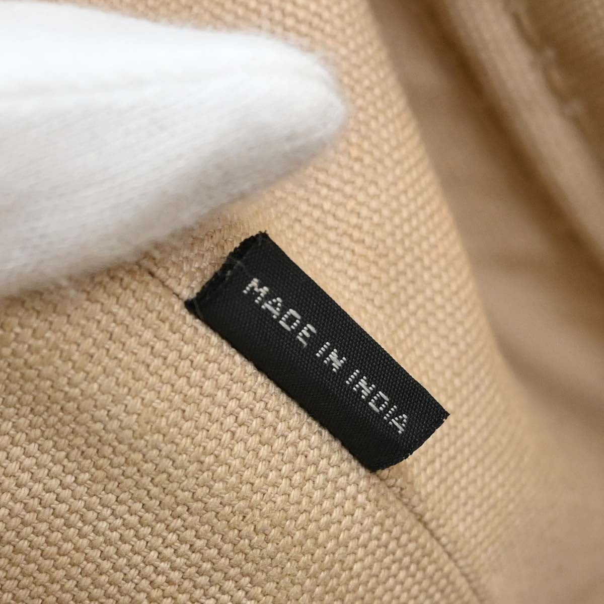 Prada Canapa Tote Vintage in Beige Canvas