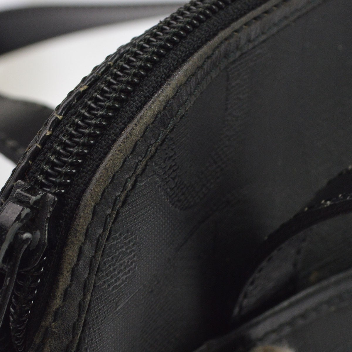 Christian Dior Black Leather Trotter Handbag