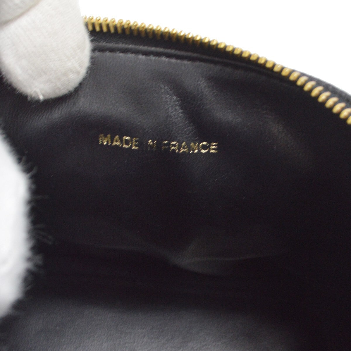 Chanel Black Calfskin Timeless Vanity Handbag