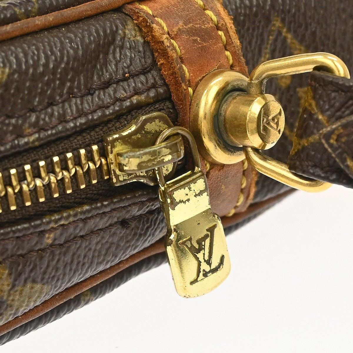 Louis Vuitton Marly Dragonne GM Clutch Bag Purse