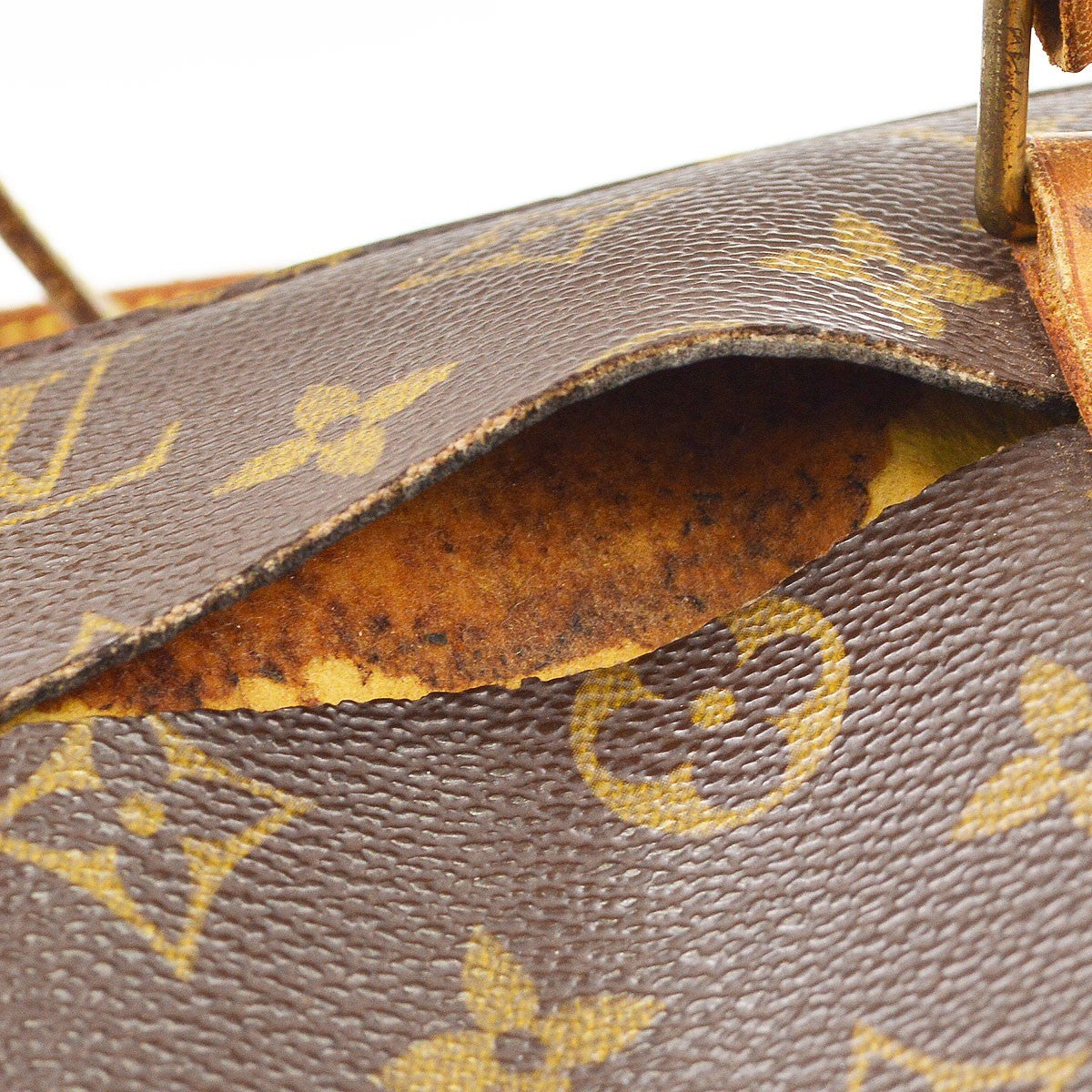 Louis Vuitton Babylone Hand Bag Purse Monogram