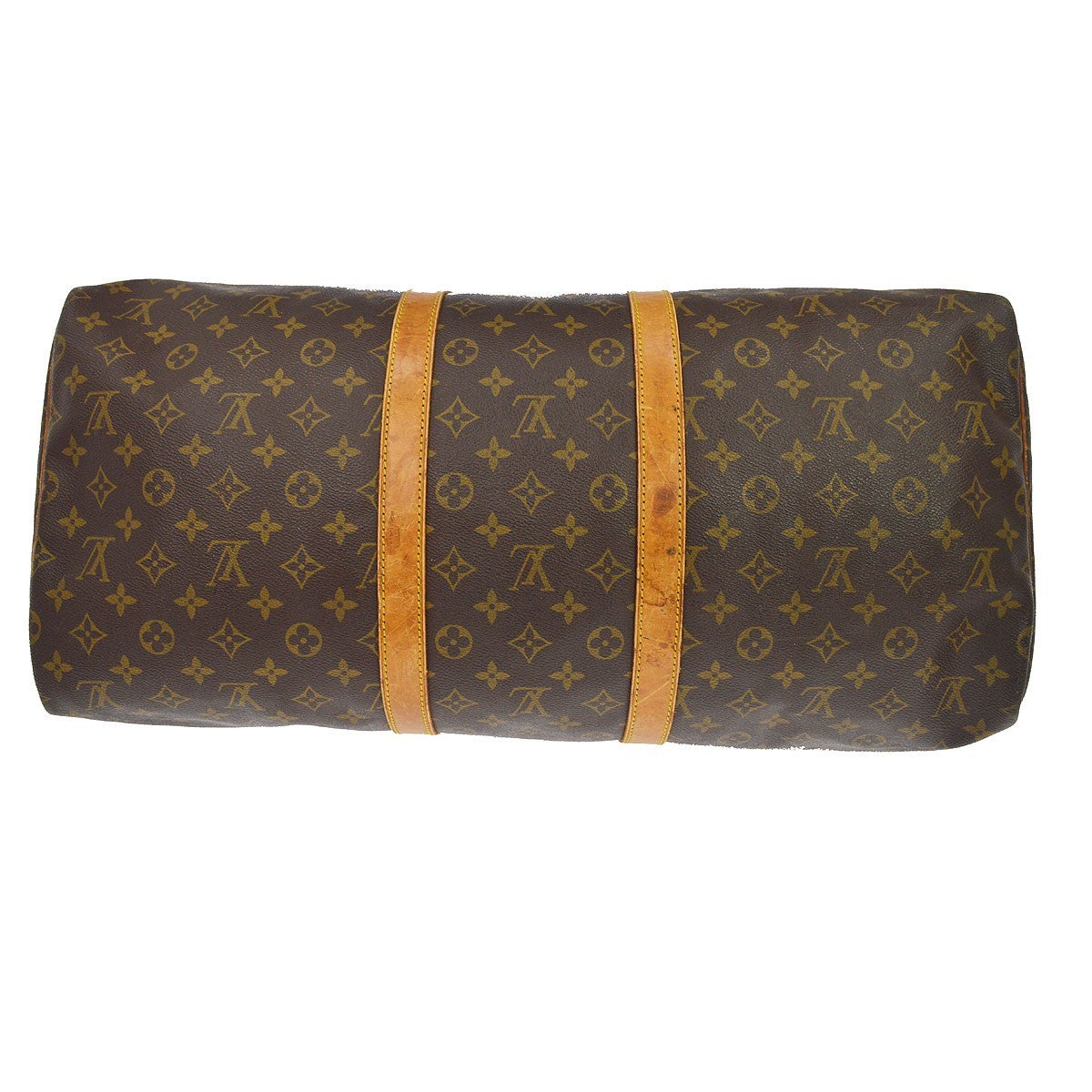 Louis Vuitton Keepall 55 Handbag Monogram