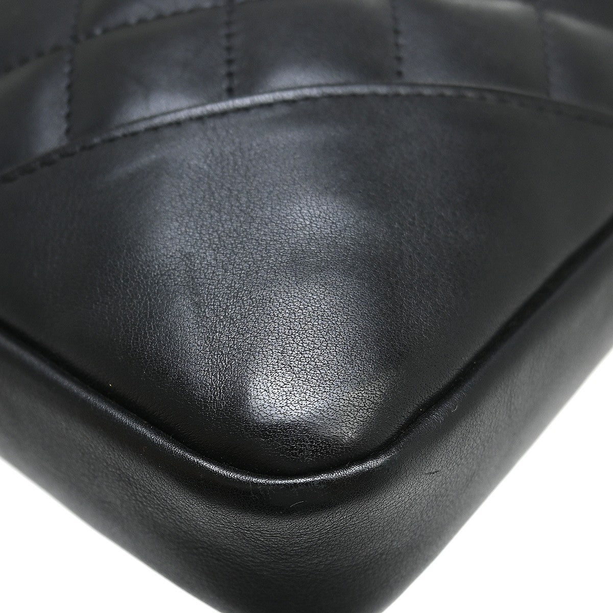 Chanel Black Calfskin Cambon Ligne Shoulder Bag