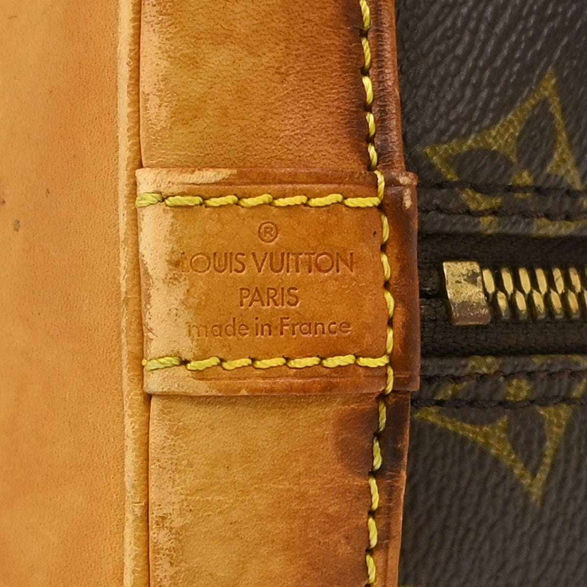 Louis Vuitton Alma Handbag Monogram