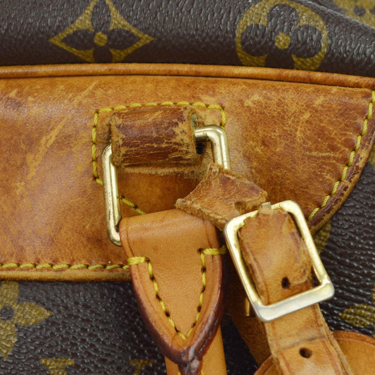 Louis Vuitton Deauville Bowling Vanity Handbag