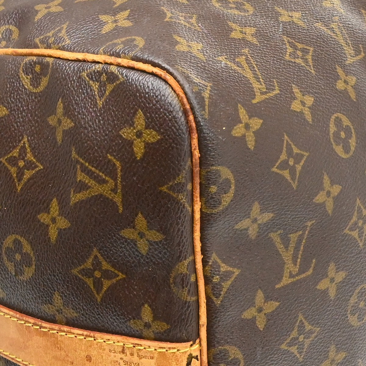Louis Vuitton Keepall Bandouliere 55 Bag Monogram