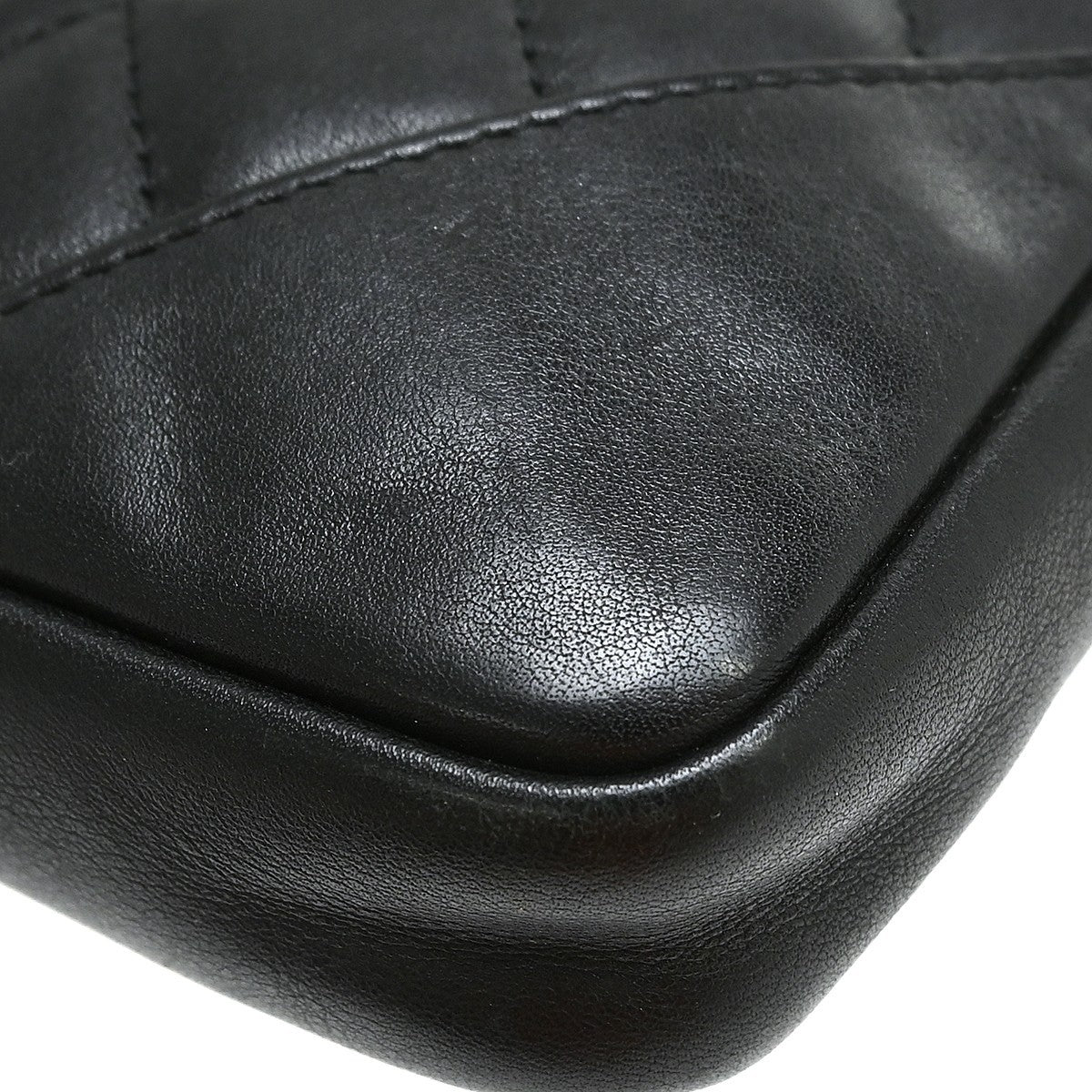 Chanel Black Calfskin Cambon Ligne Shoulder Bag