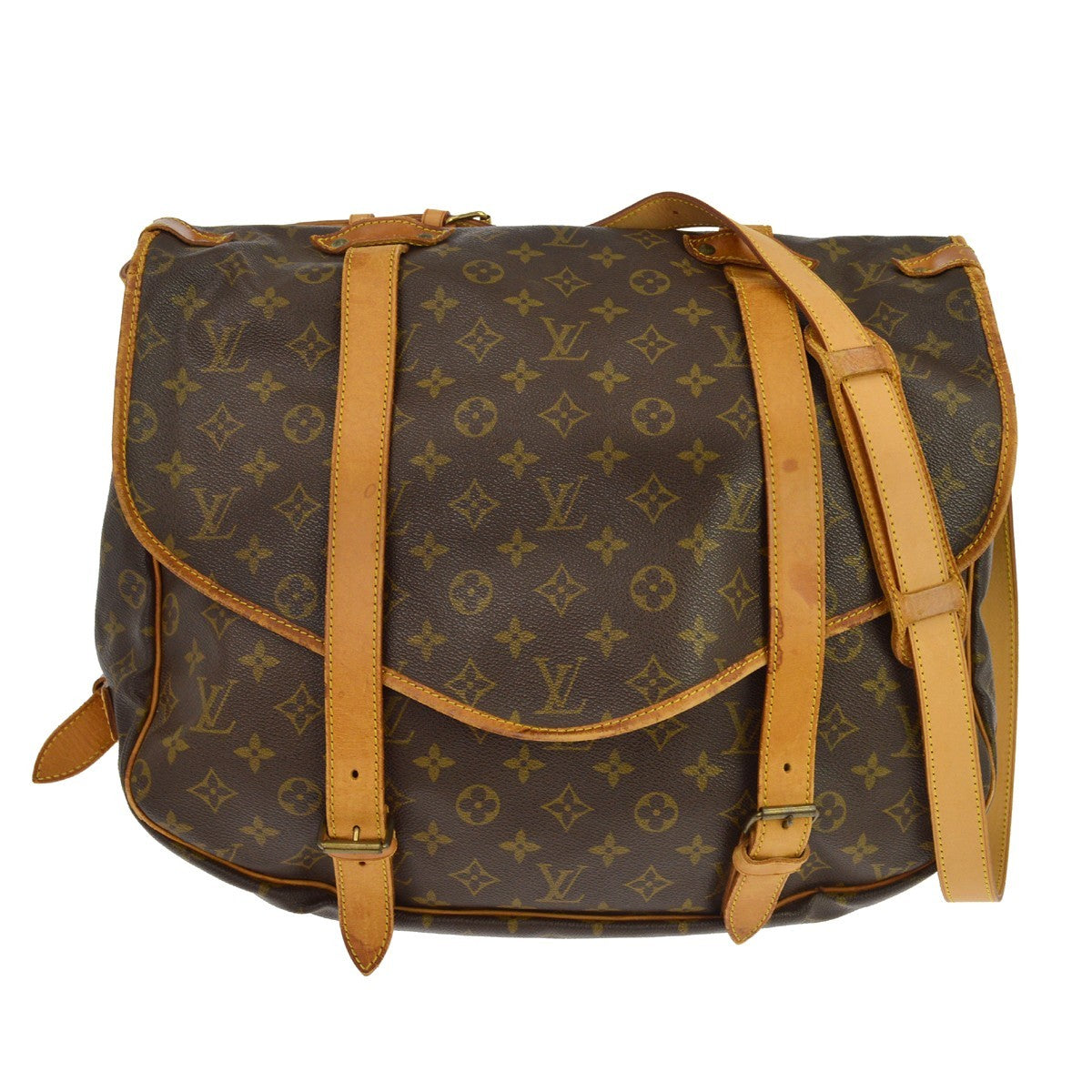 Louis Vuitton Monogram Saumur 43 Messenger Bag