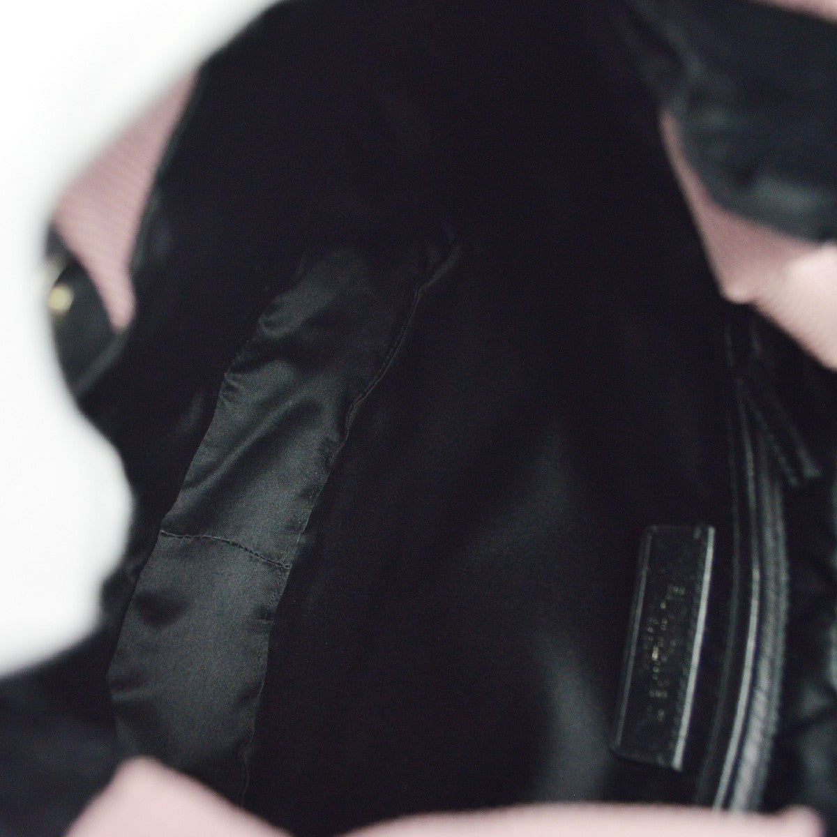 Saint Laurent Pink Canvas Mombasa Shoulder Bag