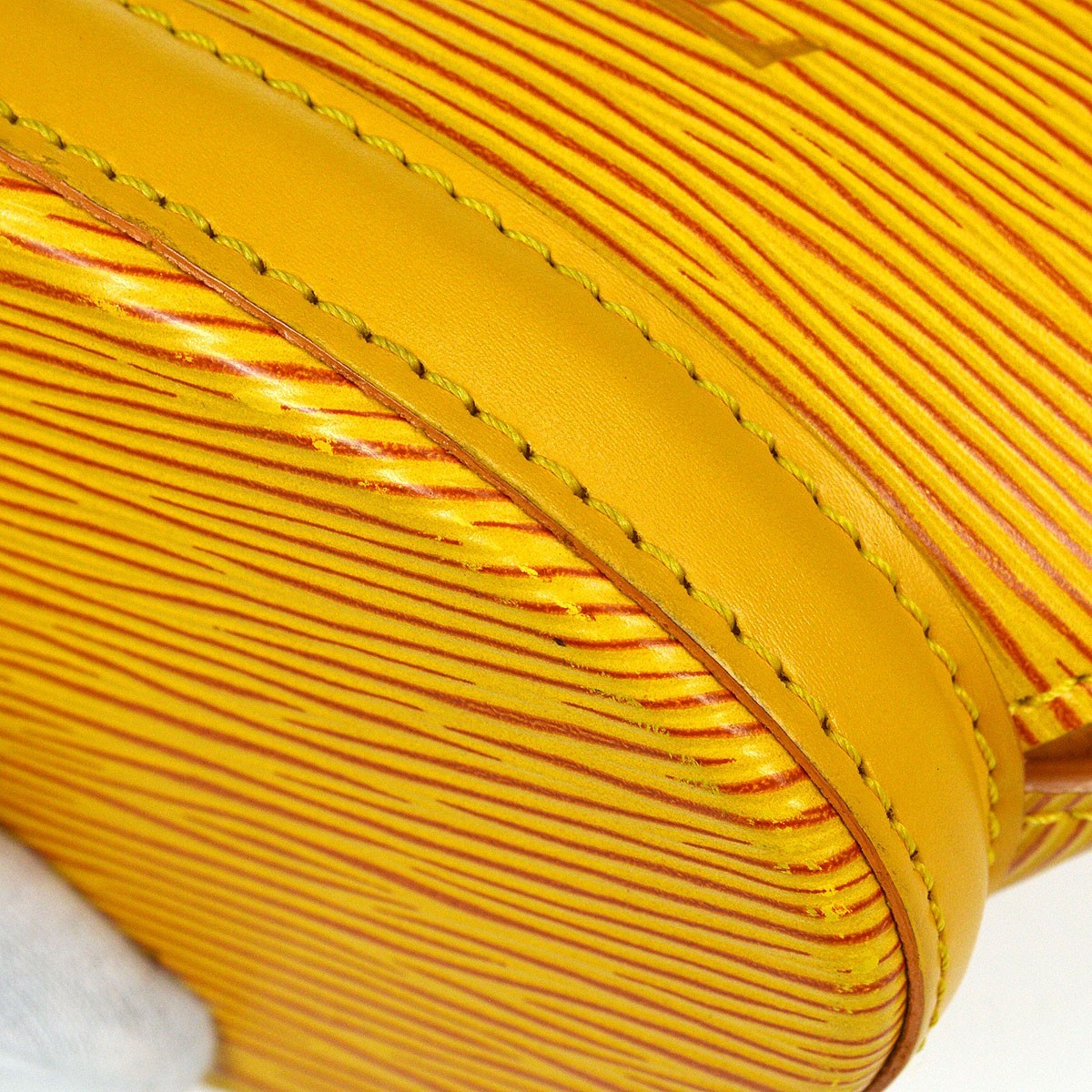 Louis Vuitton Yellow Epi Saint Jacques Tote Handbag