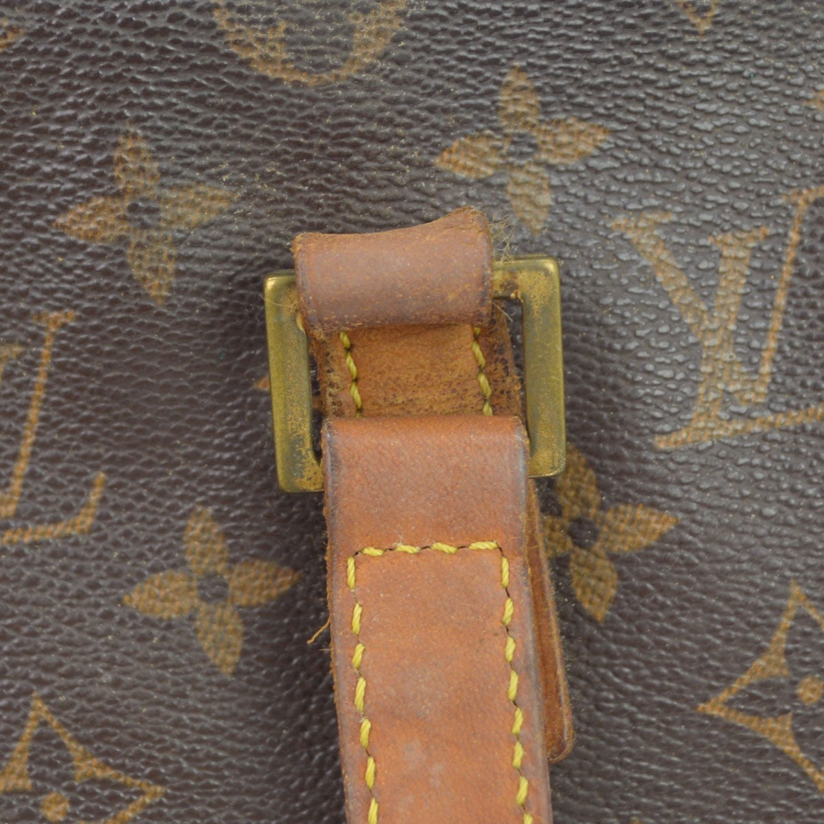 Louis Vuitton Cabas Mezzo Hand Tote Bag Monogram