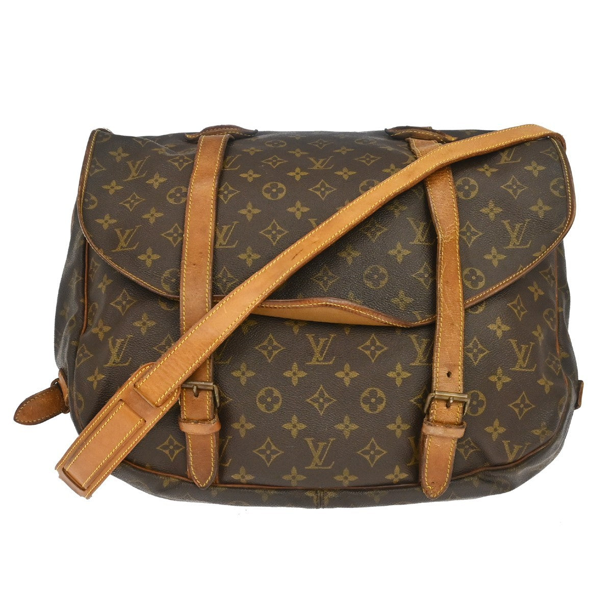 Louis Vuitton Monogram Saumur 43 Messenger Bag