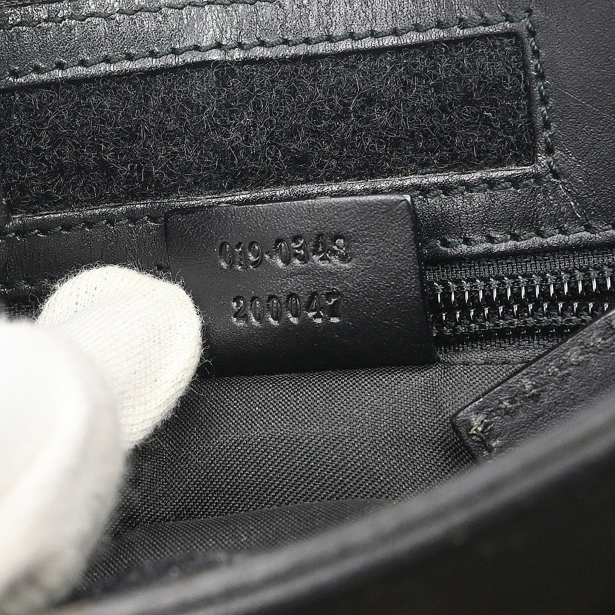 Gucci Brown Black Canvas GG Shoulder Bag