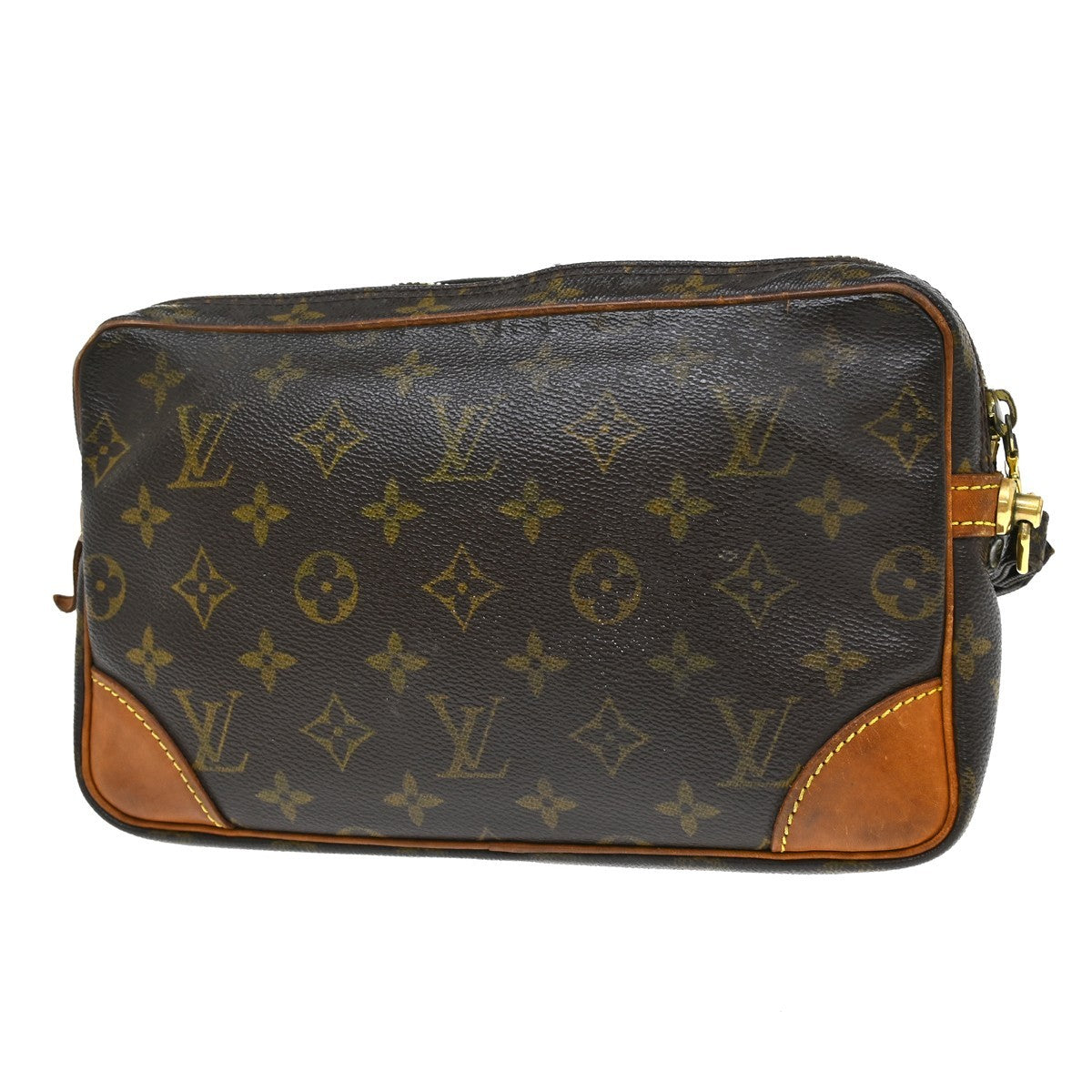 Louis Vuitton Marly Dragonne GM Clutch Bag Purse