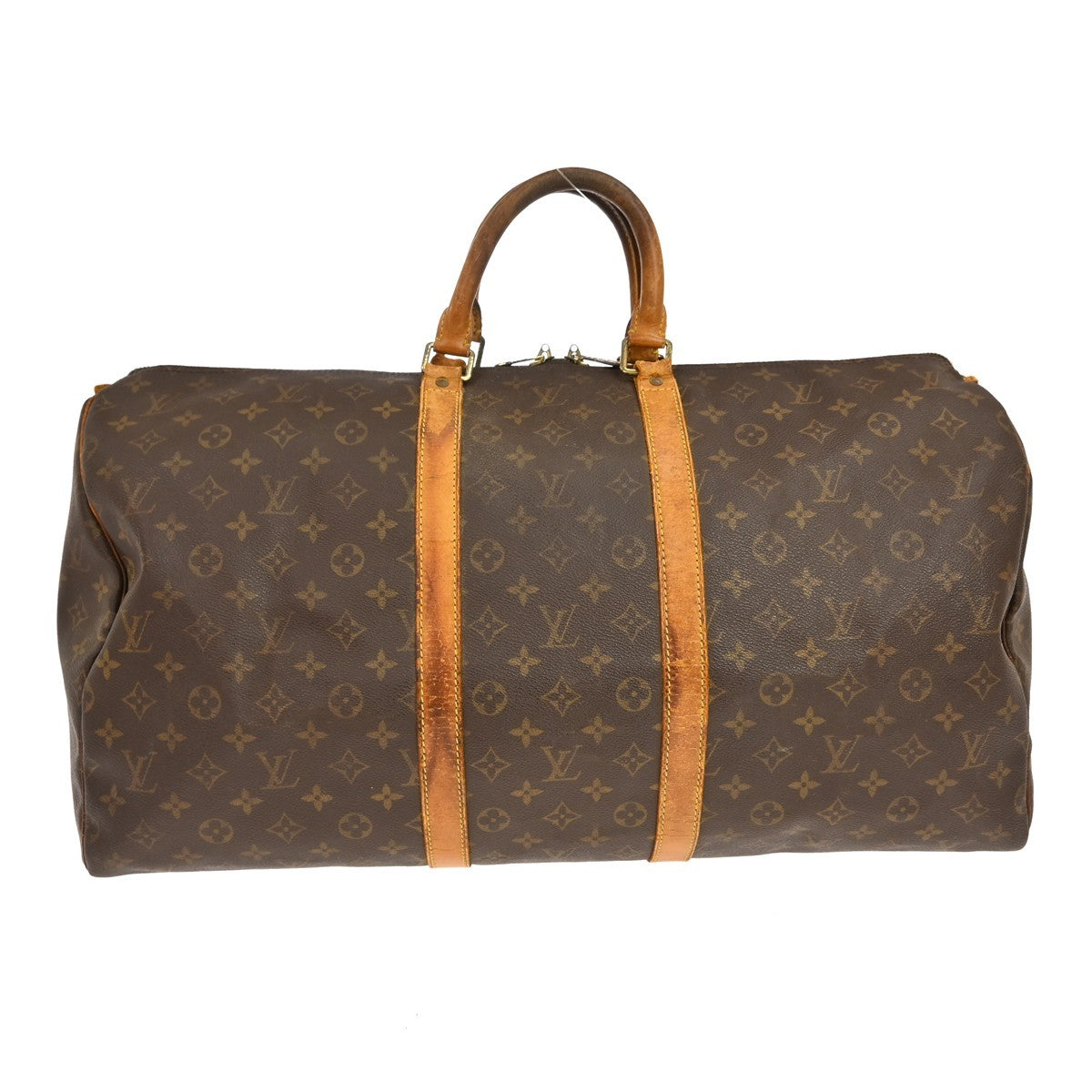 Louis Vuitton Keepall 55 Travel Handbag Monogram