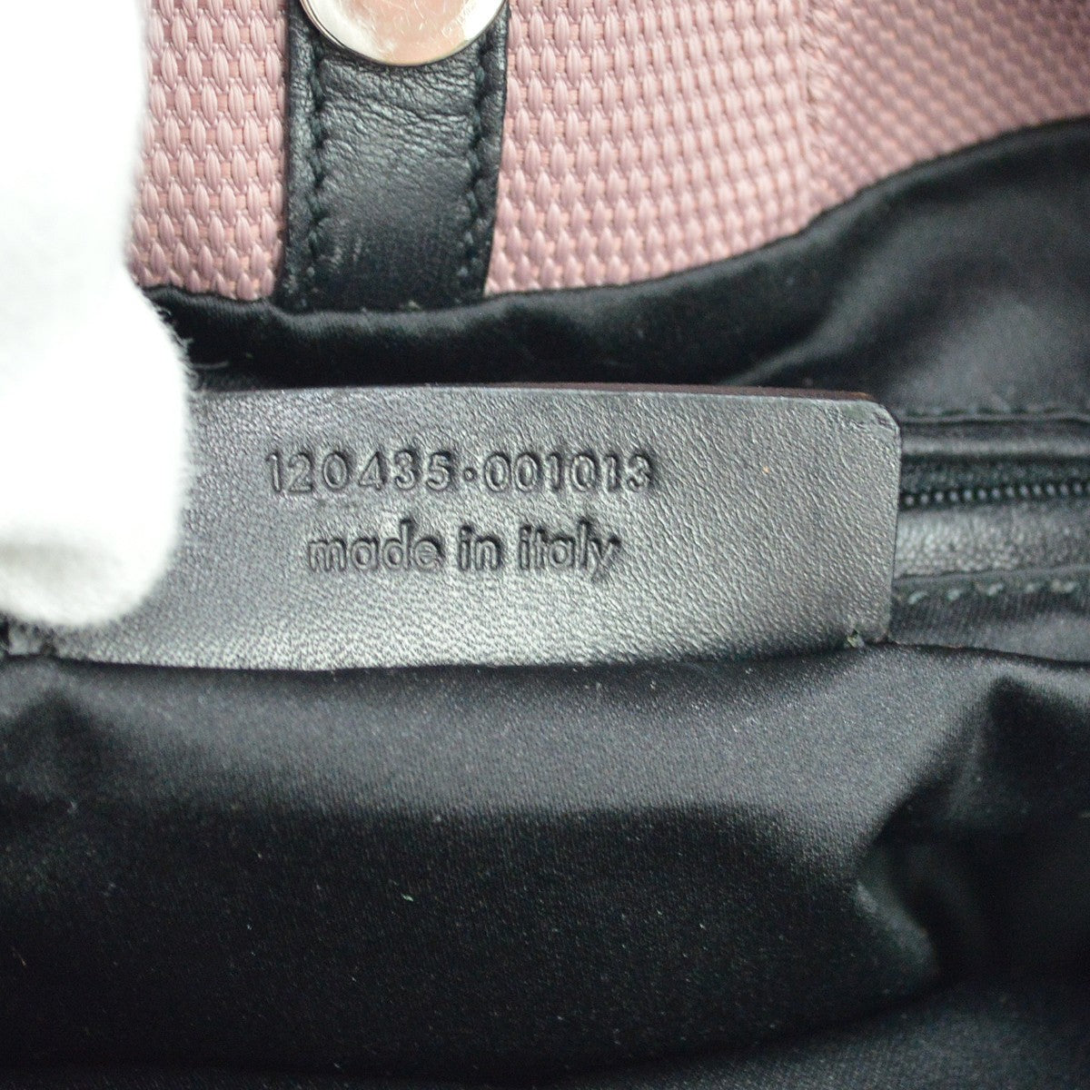 Saint Laurent Pink Canvas Mombasa Shoulder Bag