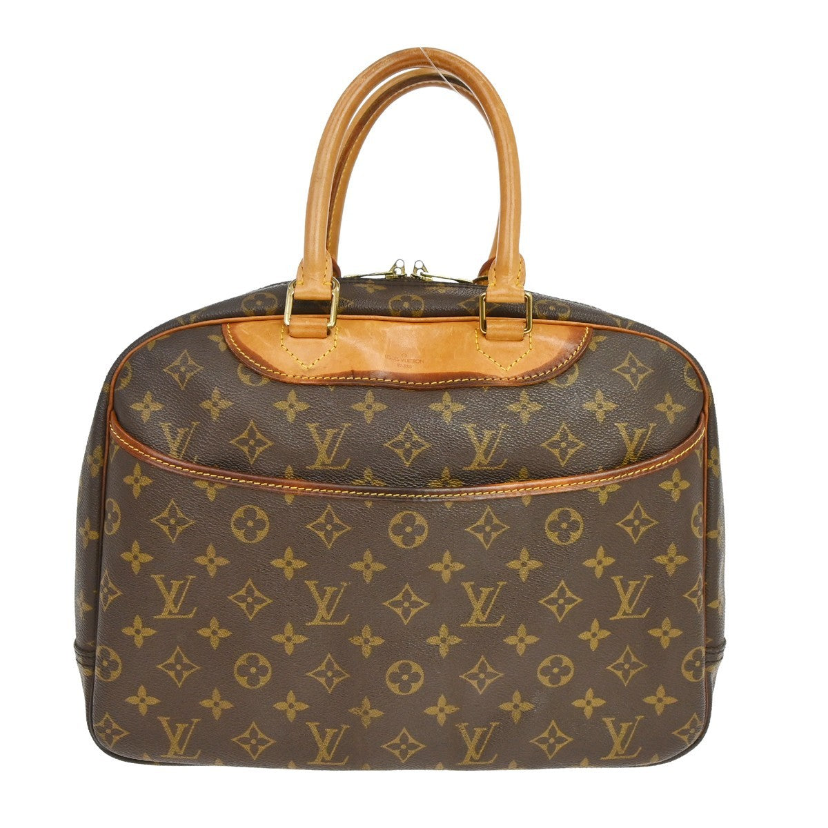 Louis Vuitton Deauville Bowling Vanity Handbag