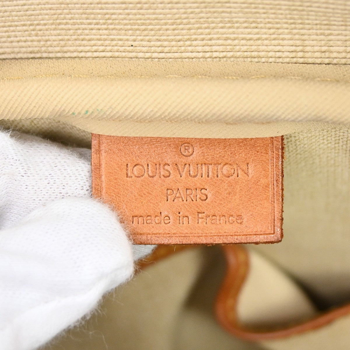 Louis Vuitton Deauville Bowling Vanity Handbag