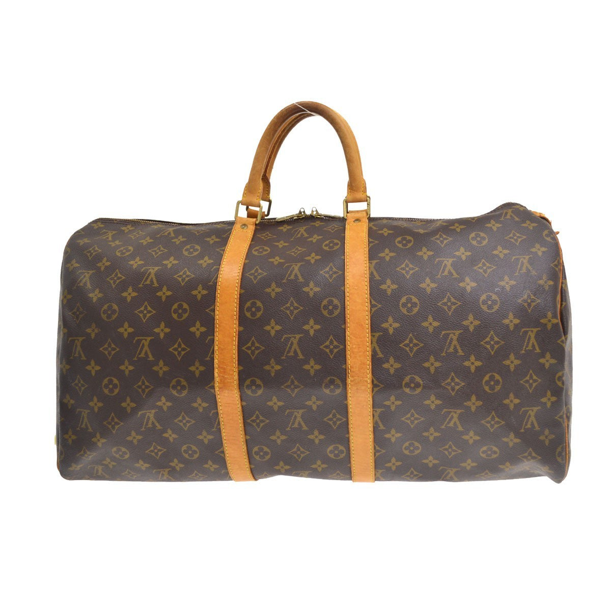 Louis Vuitton Keepall 55 Travel Handbag Monogram