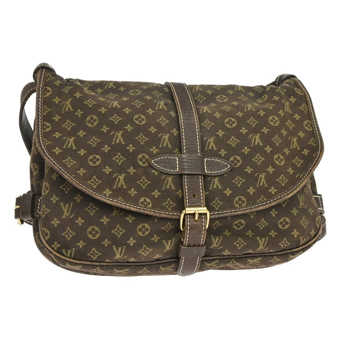 Louis Vuitton Mini Lin Saumur 30 Shoulder Bag