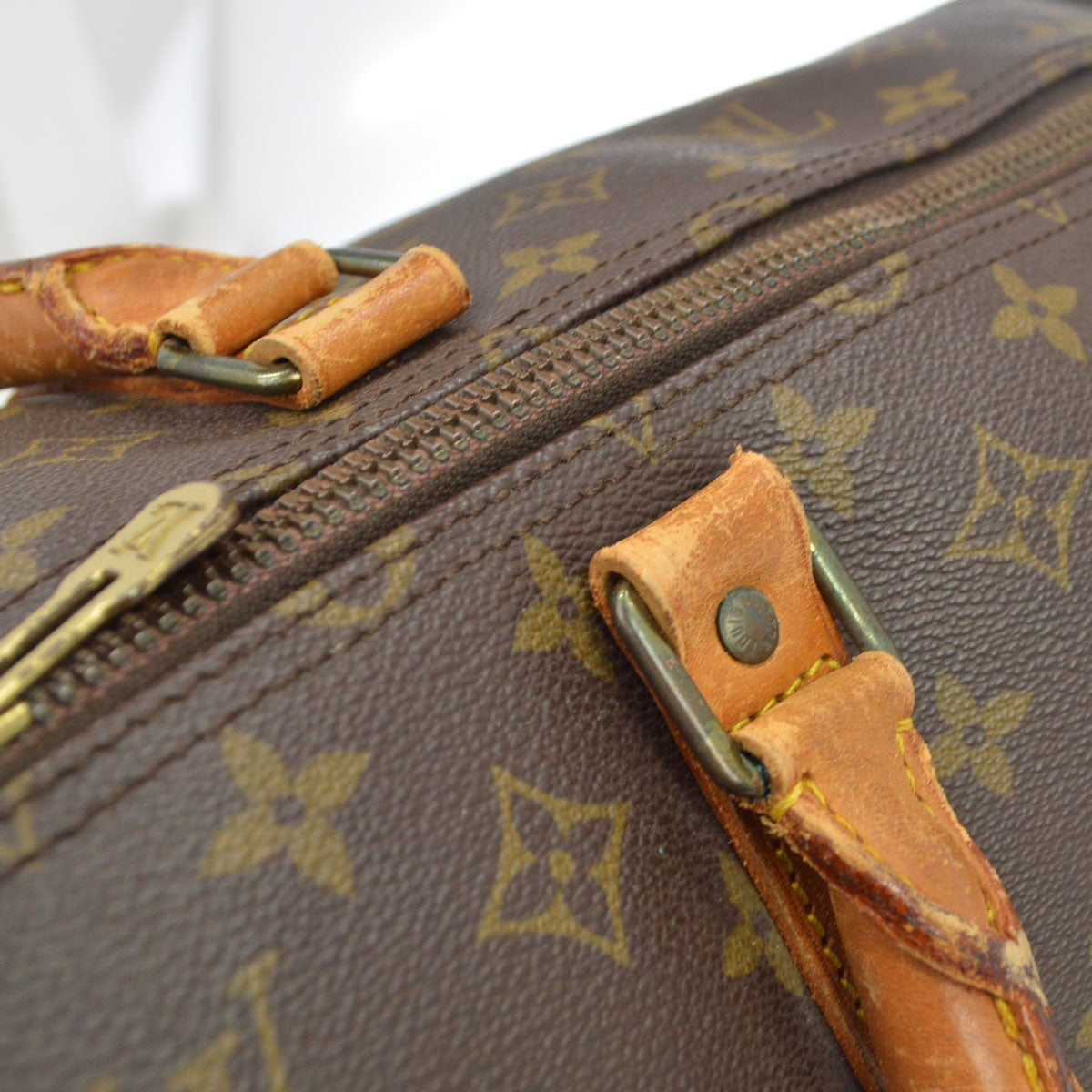 Louis Vuitton Keepall 60 Travel Handbag Monogram